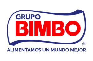 Como imagen destacada de este nota sobre la venta de Bimbo de su marca Ricolino y la no vedad de sus tiendas de autoservicio Bimbo Go, tenemos su tradicional logo de letras rojas y azules sobre fondo blanco.