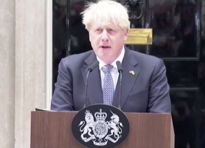 Boris Johnson renuncia como primer ministro de Reino Unido
