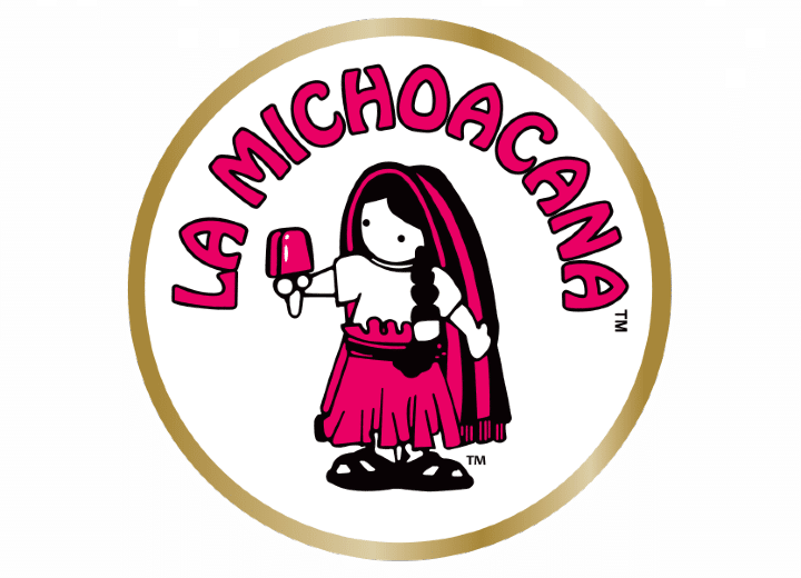 Como imagen destacada para este texto titulado: ¿Cuánto cuesta una franquicia de La Michoacana?, tenemos el logo de la empresa sobre fondo blanco.