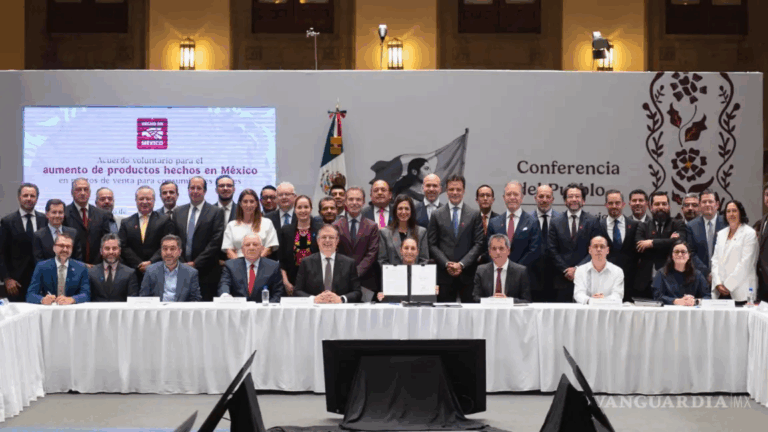 Sheinbaum y la ANTAD firman convenio para impulsar la campaña Hecho en México Sheinbaum y la ANTAD firman convenio para impulsar la campaña Hecho en México