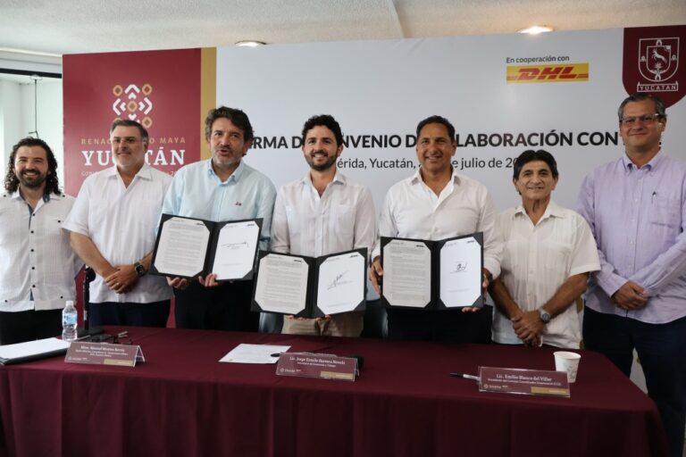 MyPymes y DHL firman convenio para ofrecer descuentos en exportaciones