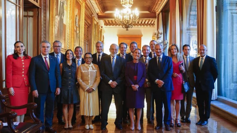 Claudia Sheinbaum se reúne con empresarios para impulsar el Plan México