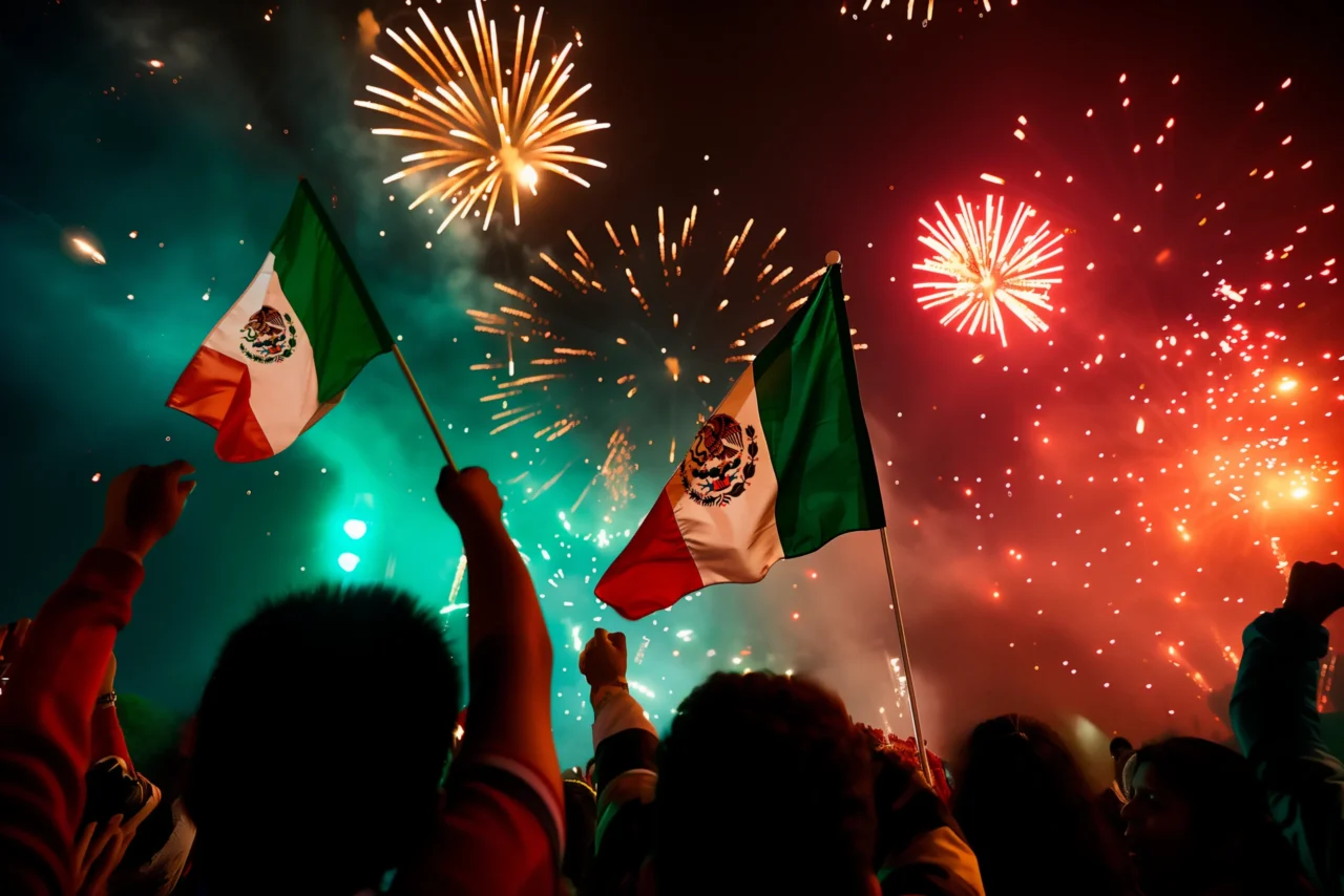 Como imagen destacada para este texto en el que hablamos de cuánto costará la fiesta para gritar Viva México a los ciudadanos este 15 de septiembre, tenemos una fotografía ilustrativa de las celebraciones del 15 de septiembre en la Plaza de La Constitución.