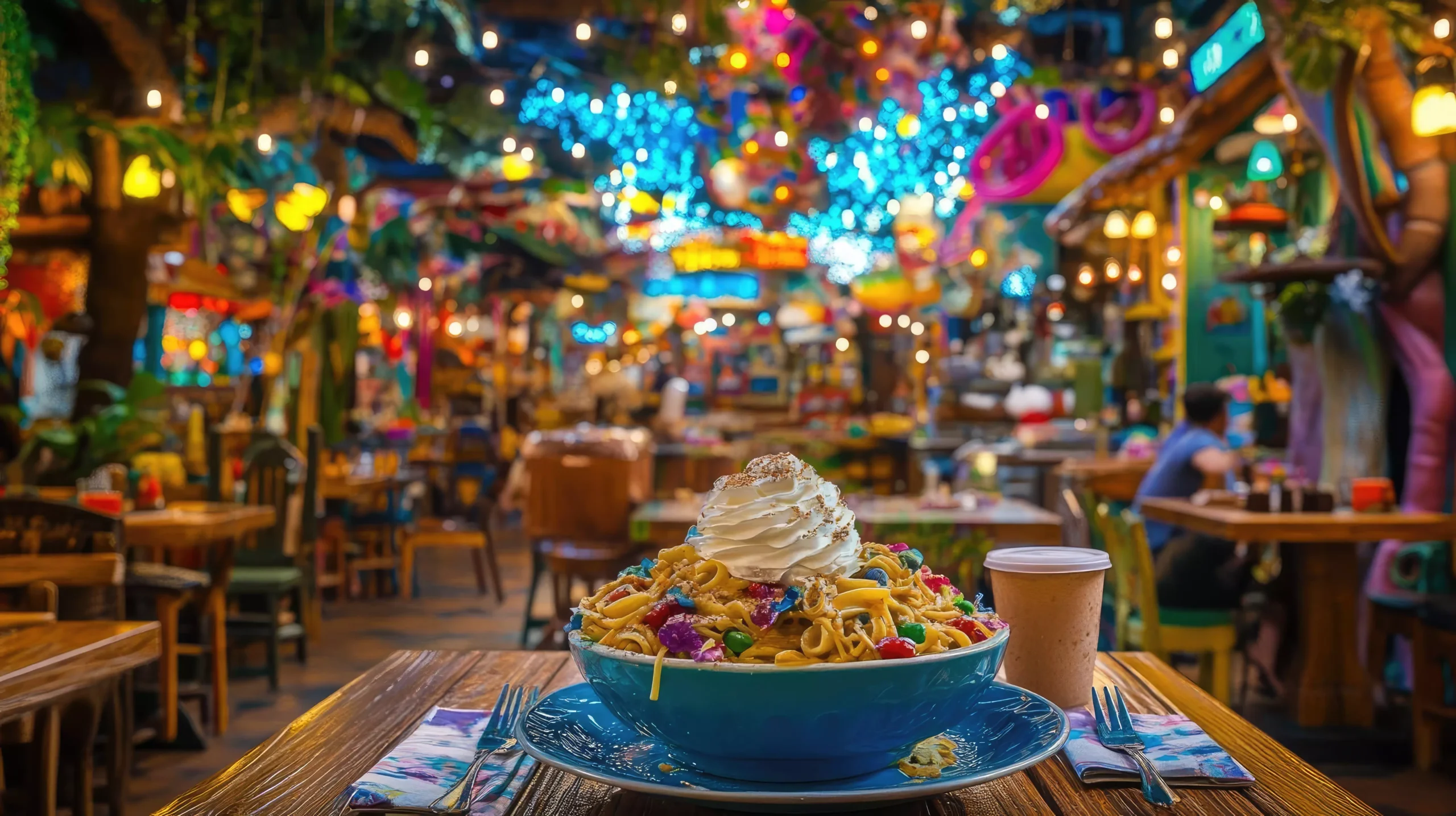 Como imagen destacada para este texto en el que hablamos de las experiencias inmersivas en las franquicias, tenemos una fotografía ilustrativa de un restaurante temático.