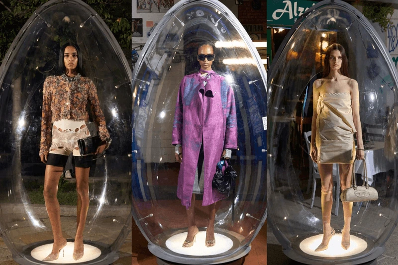 Como imagen destacada para este texto en el que hablamos de Diesel y su moda interactiva, tenemos una fotografía ilustrativa de la colección de Diesel.