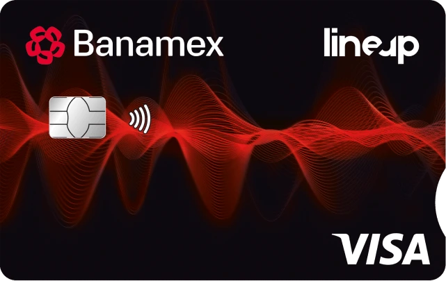 Como imagen destacada para este texto en el que hablamos de la tarjeta LinUp, tenemos una fotografía ilustrativa de la nueva tarjeta LinUp de Banamex, OCESA y Visa.