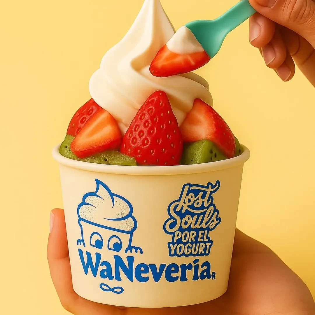 Como imagen destacada para este texto en el que hablamos de las franquicias baratas en el sector alimentos y bebidas, tenemos una fotografía ilustrativa de uno de los productos de WaNevería.