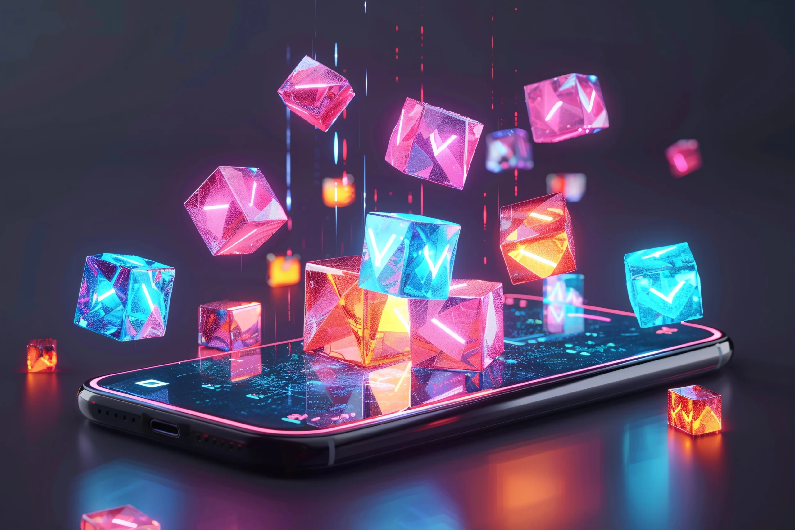 Como imagen destacada para este texto en el que hablamos de Phygital Marketing , tenemos una fotografía ilustrativa de un teléfono sobre la mesa.