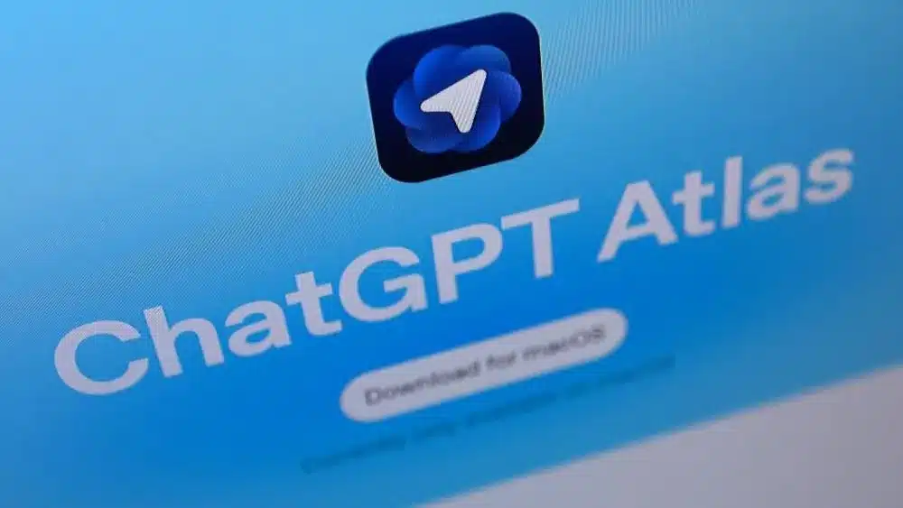 Como imagen destacada para este texto en el que hablamos del lanzamiento de ChatGPT Atlas, tenemos una imágen ilustrativa del logo de esta nueva función de OpenAI.
