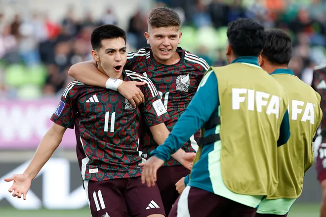 Como imagen destacada para este texto en el que hablamos de los sueldos de la Selección Sub 20, tenemos una fotografía ilustrativa de varios jugadores de la selección.