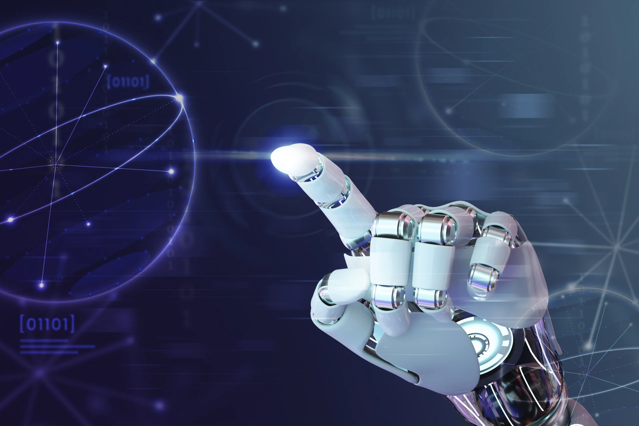 Como imagen destacada para este texto en el que hablamos del México Tech Week 2025, tenemos una fotografía ilustrativa de la mano de un robot.