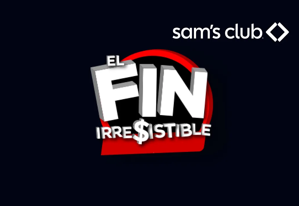 Como imagen destacada para este texto en el que hablamos de la campaña Fin Irresistible de Walmart, tenemos una imágen ilustrativa del logo de la campaña.